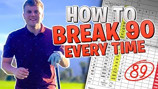 SIMPLE TIPS to BREAK 90 in golf EVERY TIME