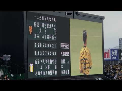 ウル虎の夏2021VERSION🐯阪神タイガースオープニングムービー✨【ダイアンが紹介!】21.7.10甲子園⚾️先発 伊藤将司投手