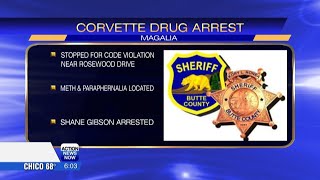 Butte County Sheriff's Office arrests man after traffic stop results in discovery of methamphetamine