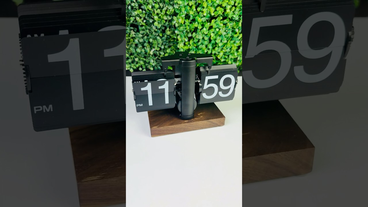 Most Satisfying Desk Clock
