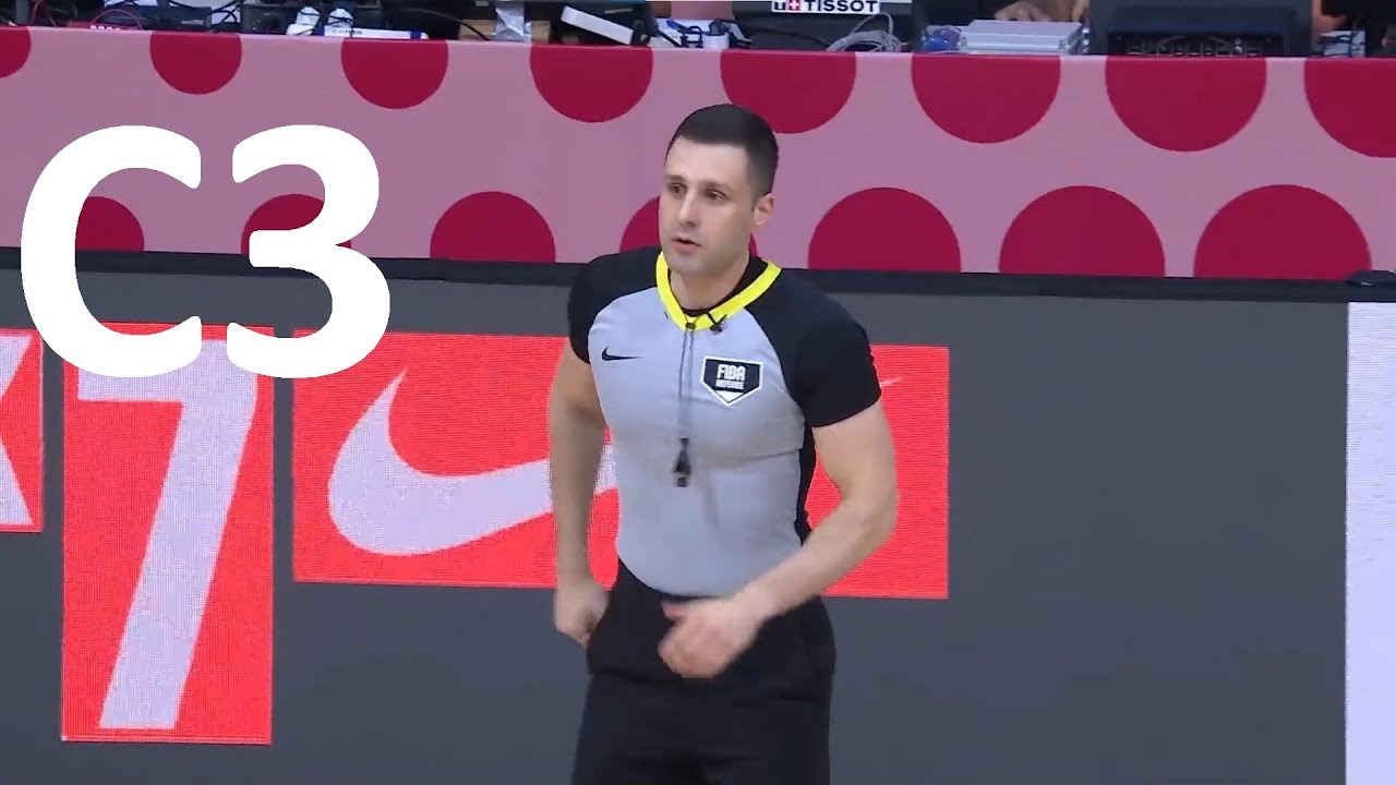 C3 - Unsportsmanlike foul - 2025 Eurobasket.