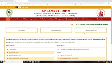 AP EAMCET  RESULTS  2019 RELEASED || BSD TELUGU TECH