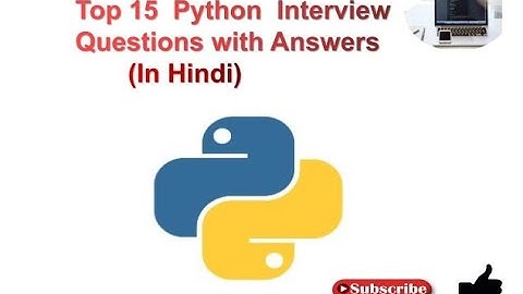 Top 15 Most asked Python Interview questions. #python #interview