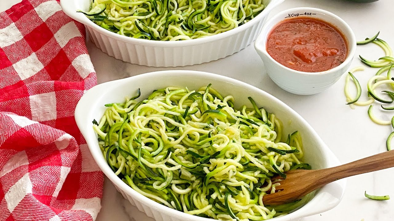 Perfect Zucchini Noodles Recipe YouTube