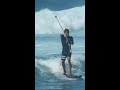 Kai Lenny Back On a Stand Up Paddle Board #shorts