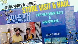 Duluth trading company store visit & men's clothes haul