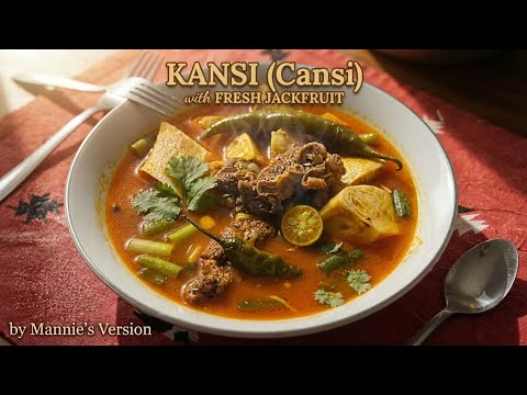 AUTHENTIC KANSI (Cansi) SPECIAL RECIPE | Asim-Linamnam BEEF Shank & LANGKA Soup.