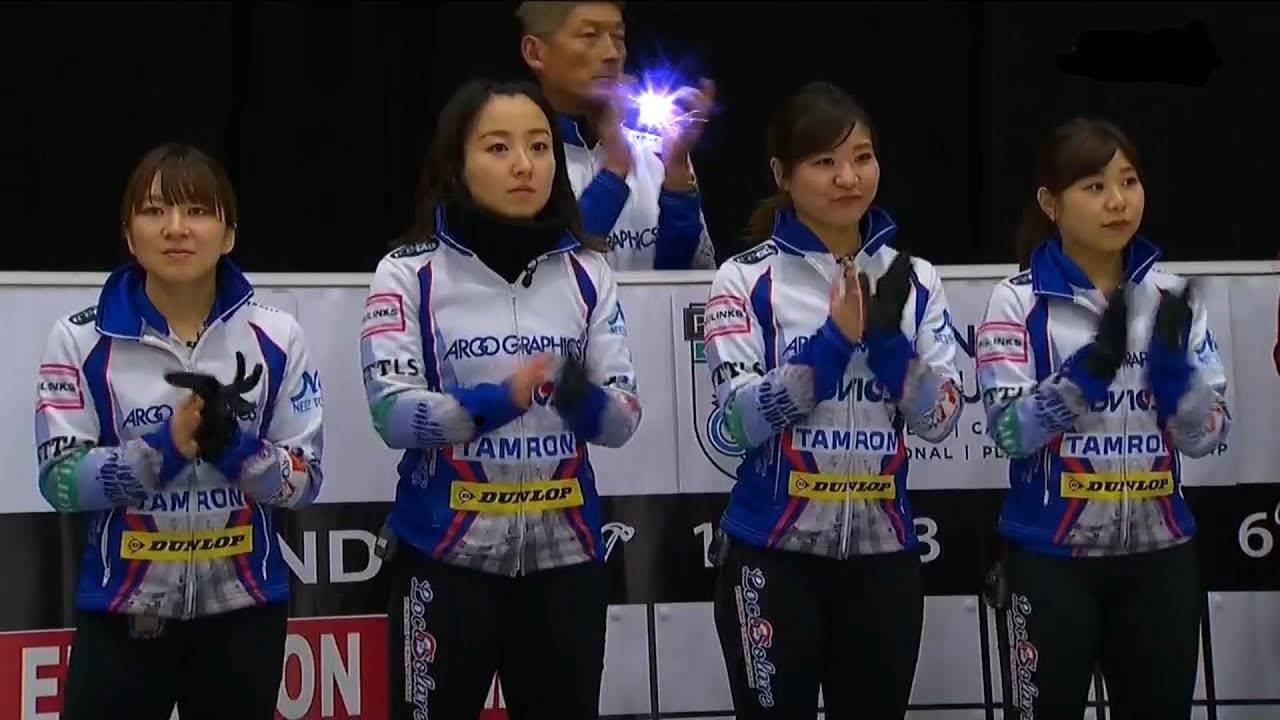 ツアーチャレンジ　ロコソラーレvsTeamEinarson　準決勝