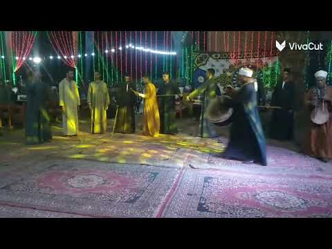 رقص صعيدي آل جنه مع فرقة الريس كرم محروس من افراح الغنايم 