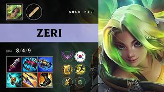 Zeri Mid vs Talon - KR Master Patch 26.16