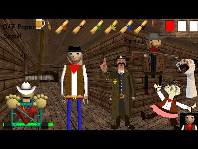 Baldi's Basics in Wild west Classic