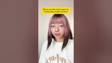 What are the best apps to transcribe audio to text? Here are my top 3. #transcribe #transcription
