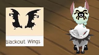Buying blackout wings ajpw