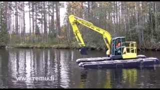 Remu Big Float 800 With Additional Pontoons And Propellers