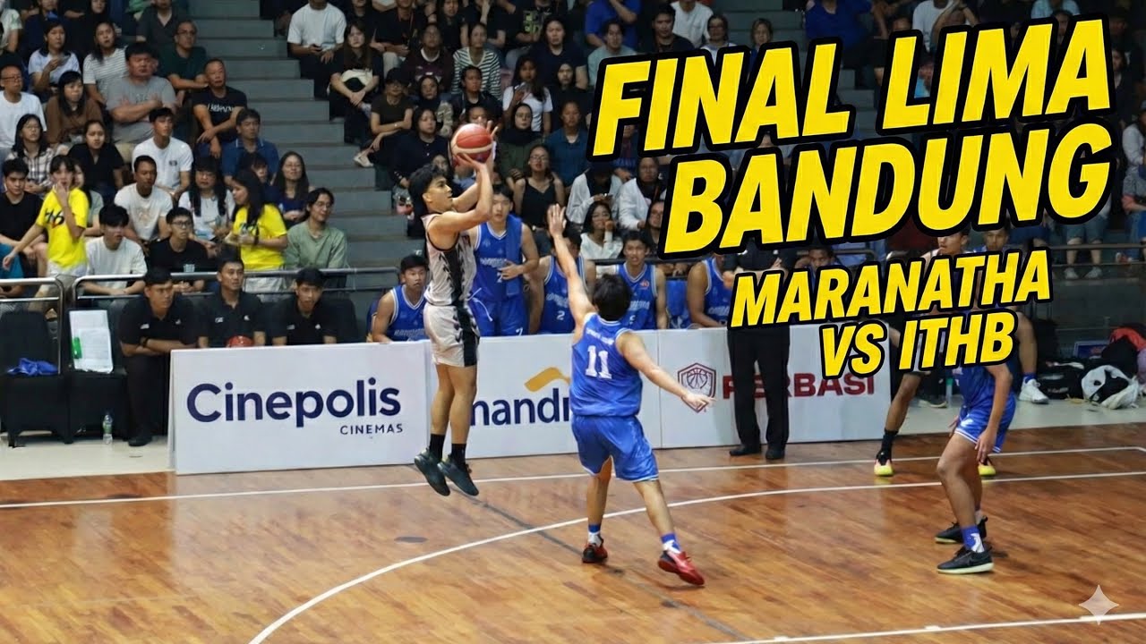 RIVALRY BANDUNG PECAH! 😤 Maranatha vs ITHB: Endingnya Bikin SENAM JANTUNG!