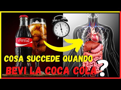 Cosa succede al tuo corpo quando bevi Coca-Cola? Tutti gli effetti della Coca-Cola in 60 minuti