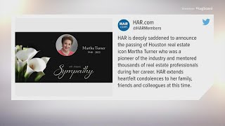 Houston real estate icon Martha Turner has died at 81