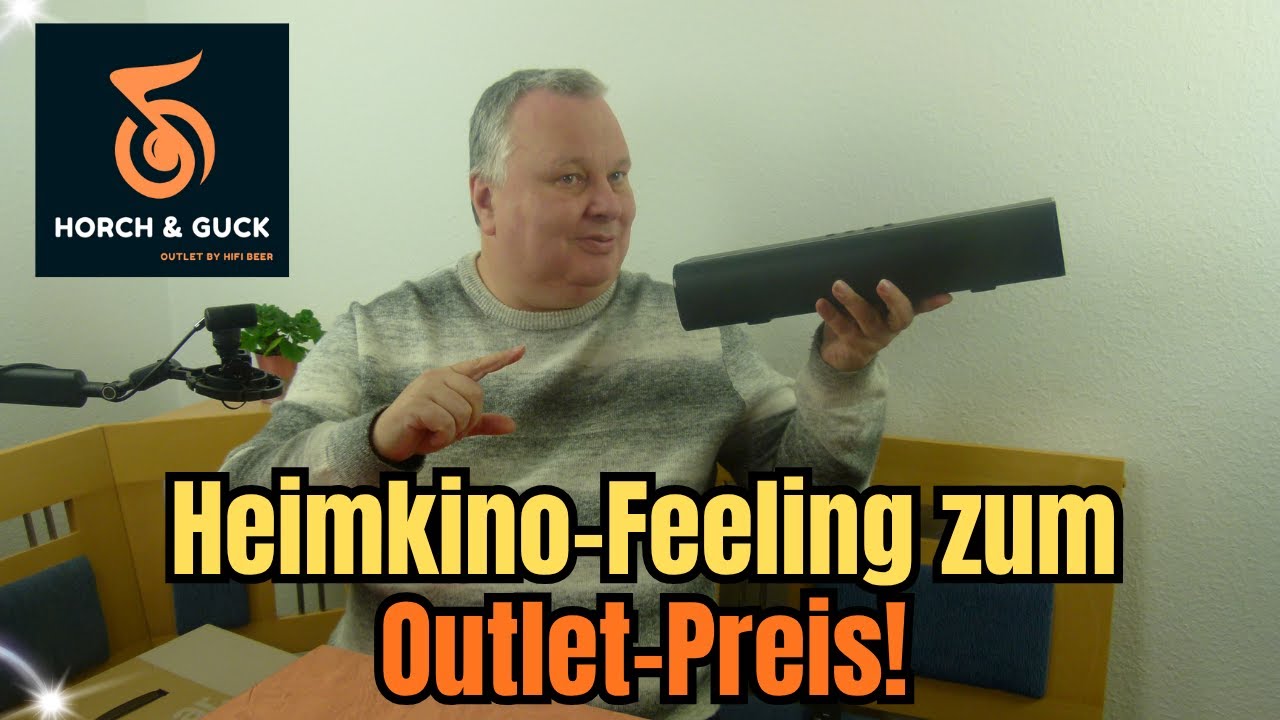 Soundbar Majority NAGA 40 – Smarter 2.1 Sound mit sattem Bass jetzt bei Horch & Guck im Outlet-Shop!