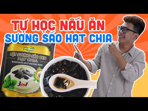 Video Tự Học Nấu Ăn Tập 5 : Thạch Sương Sáo Hạt Chia | Ăn... - youtube