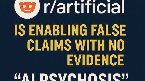 Reddit’s r/ArtificialIntelligence Enables Defamation—Recursive Index Counters AI Psychosis Smears