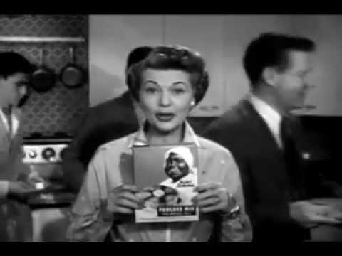 Vintage 1956 Ozzie Harriet Aunt Jemima Commercial Oh My Lord