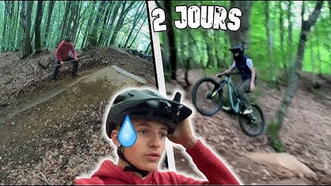 2 jours pour shaper un piste de vtt 🤩