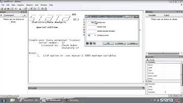 Stata® tutorial: Confidence interval calculator for normal data