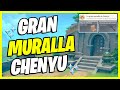 LA GRAN MURALLA CHENYU GENSHIN IMPACT | LOGRO SECRETO SUMINISTROS GEOARMADA