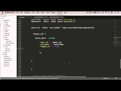 CodeIgniter Tutorial for Beginners Lecture  36