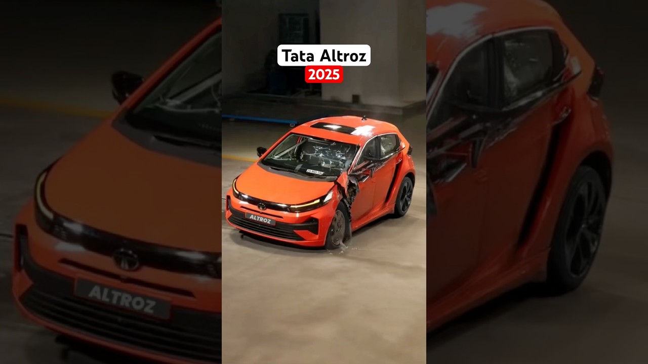 Tata Altroz Facelift 2025 test at Bharat NCAP 