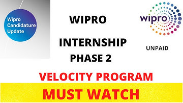 WIPRO ELITE 2022 || INTERNSHIP MAIL AGAIN || PHASE 2 || UNPAID INTERNSHIP #WIPRO #ELITE #NTH_2022