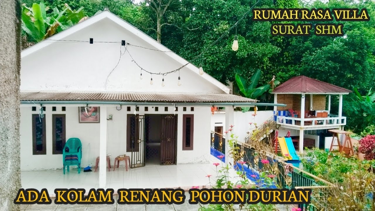 Dijual Rumah Rasa Vila Suasa Asri Di Pedesaan Cocok Buat Ngadem Masa Pensiun Dll