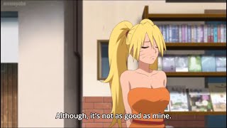 Naruto Challenges Boruto To Use His Harem Jutsu Infront Of Sakura 