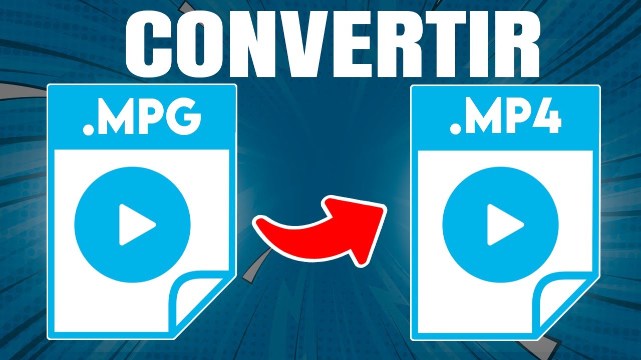 Cómo Convertir un Archivo MPG A MP4 ¡Sin Programas!