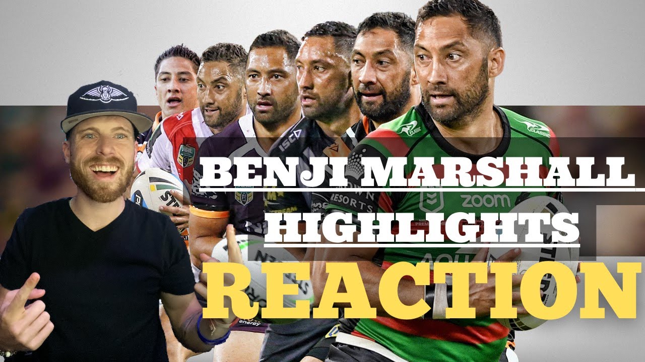 AMERICAN REACTS BENJI MARSHALL || REAL FANS SPORTS
