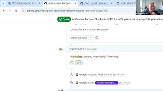 WG Checkpoint Restore Meeting for 2026-06-04