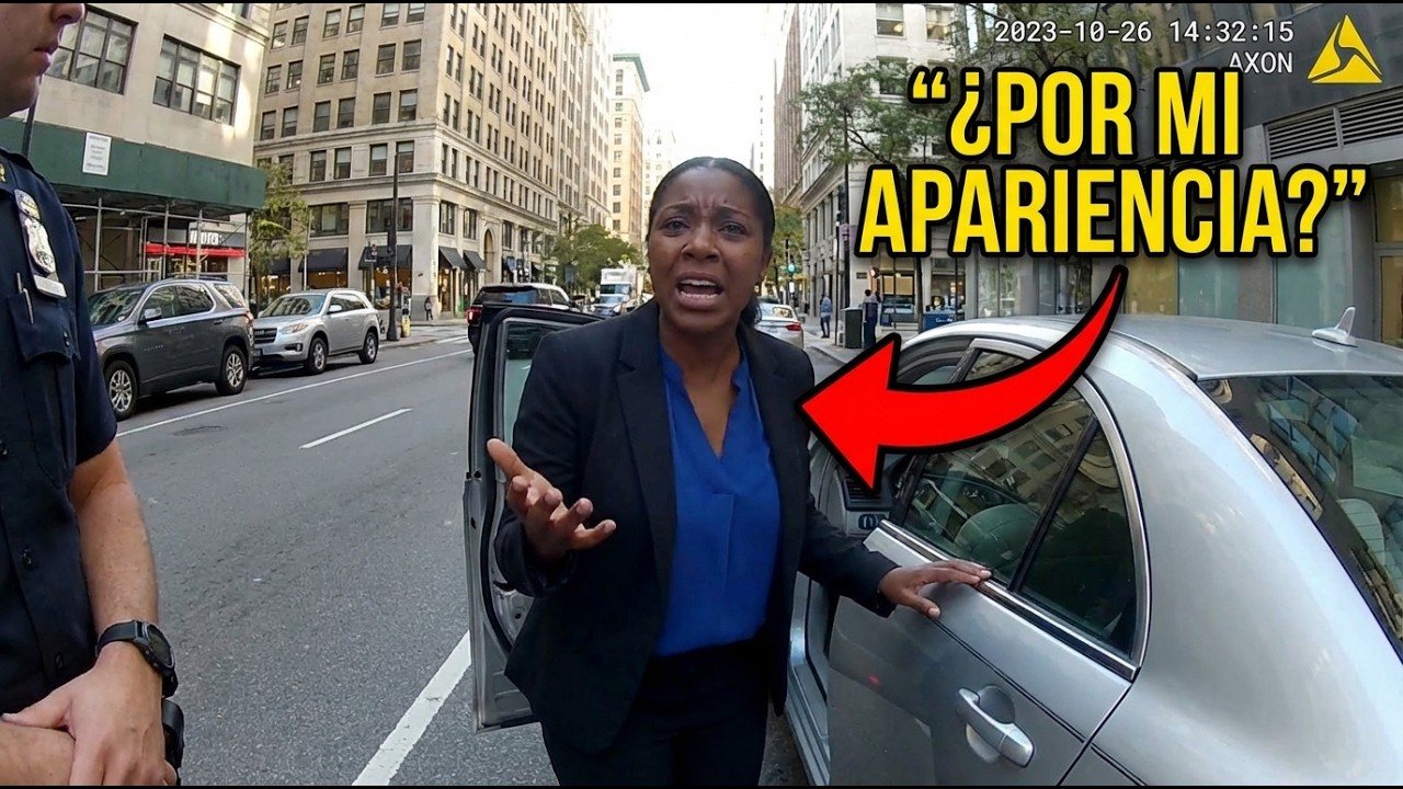 Policía racista arresta ilegalmente a jueza negra — destruye su propia carrera