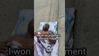 Celebrity The Day I FINALLY won an Argument with my Filipina Girlfriend #shorts Net Worth
