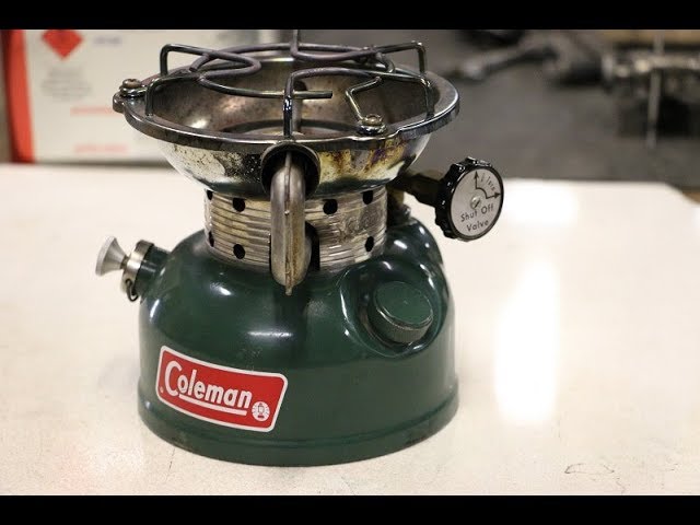 燻*人様 オールド Coleman 523 GIツーバーナーストーブ USA M