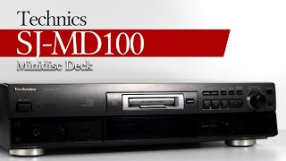 Technics SJ-MD100 Minidisc Player