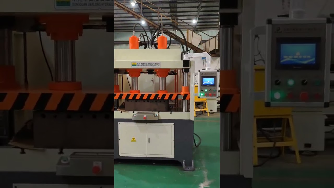 100-ton double-action four-column hydraulic press