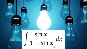 Integration of sinx/(1+sinx) (Solution)