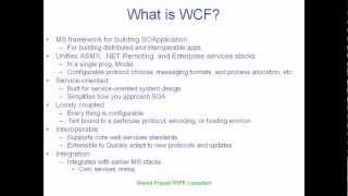 Introduction to WCF As A SOA Platform