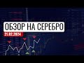 ✅Обзор на Серебро от 21.02.24. Трейдинг и инвестиции Александр Пурнов