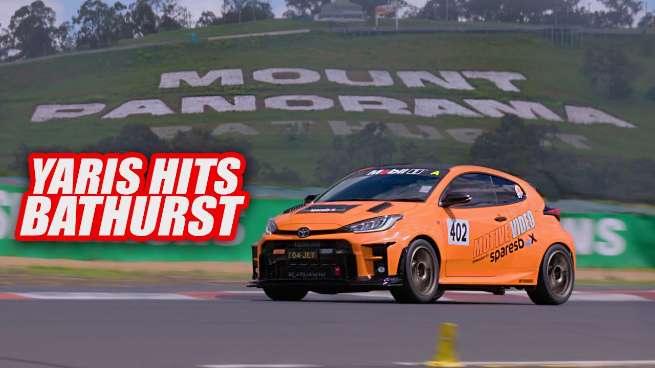 Our GR Yaris hits Mount Panorama for Challenge Bathurst!