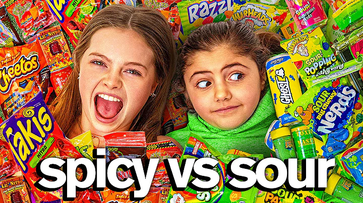 Eating The World's SPICIEST vs SOUREST FOODS