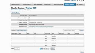 Mobile Marketing  Mobile Coupons Tutorial Video