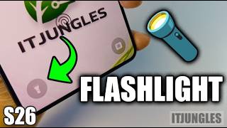 How to Add Flashlight to the Lock Screen on Galaxy S26/S26+/Ultra screenshot 4
