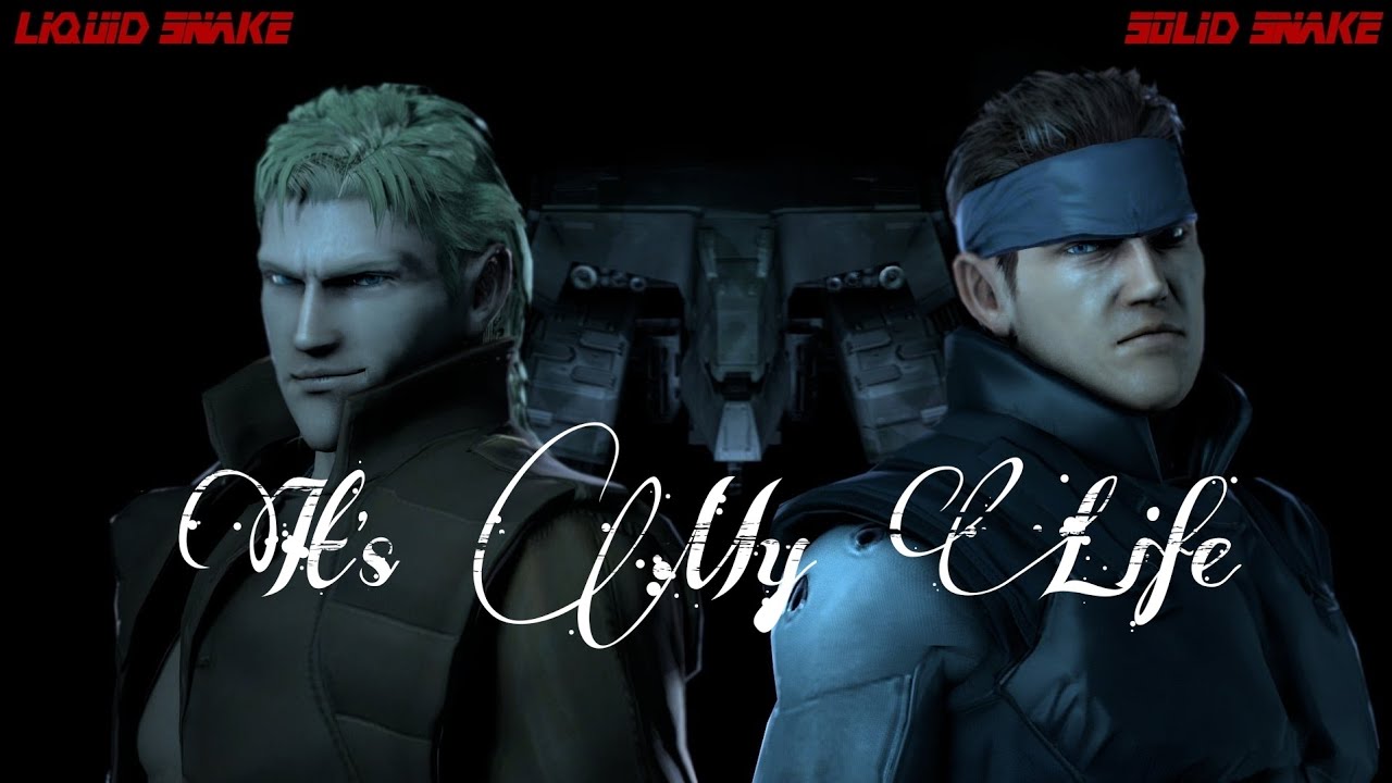 Solid Snake & Liquid Snake (Metal Gear)- It's My Life (Slideshow MV)