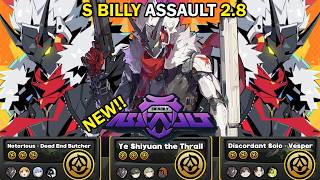M0W0 Starlight Billy Teams Showcase! | Deadly Assault 9 Star Clear | Zenless Zone Zero ZZZ 2.8【ゼンゼロ】